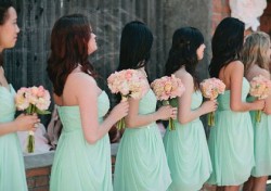 Green| Mint Green Bridesmaid dresses UK at Dressfashion.co.uk