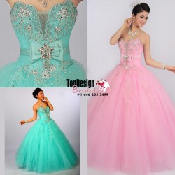 Wholesale 2017 Sweet 15 Dress New Quinceanera Dress Formal Prom Party Pageant Ball Wedding Dress ...