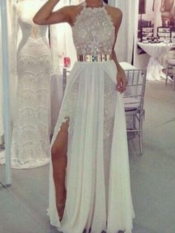 White Prom Dresses, Graceful Prom Dresses – DressesofGirl.com