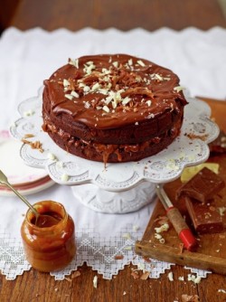 Chocolate and Salted Caramel Cake | Chocolate Recipes | Jamie Oliver