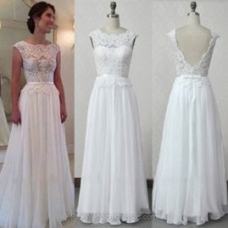 Simple A-Line Wedding Dresses and Gowns Online by Pickweddingdresses