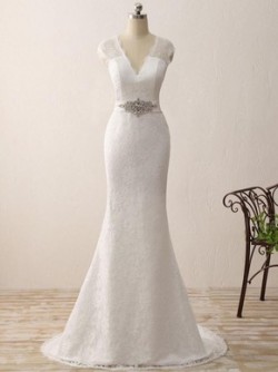 Vintage Lace Wedding Dresses | Amazing Long Sleeve Lace Dress, PWD