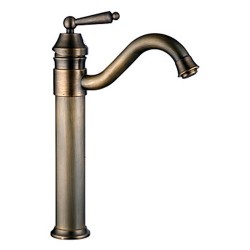 Antique Brass Single Handle Centerset Bathroom Faucet (1039-MA1119) – Faucetsmall.com