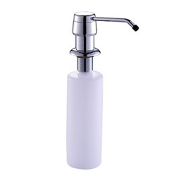 (Chrome Finish) Soap Dispenser for Kitchen Sink – FaucetSuperDeal.com