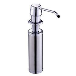 Chrome Finish Soap Dispenser for Kitchen Sink – FaucetSuperDeal.com