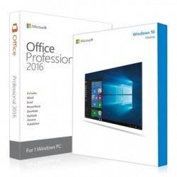 Windows 10 Home + Office 2016 Professional Product Key