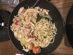 Seafood spaghetti 🍝🍝🍝