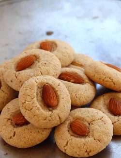 Almond Cookies – Eggless Almond Flour Cookie Recipe with Step by Step Photos