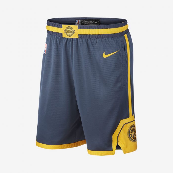 Golden State Warriors City Edition Swingman Men’s Nike NBA Shorts. Nike.com AU