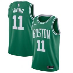 Men’s Boston Celtics Kyrie Irving Nike Kelly Green Swingman Jersey – Icon Edition