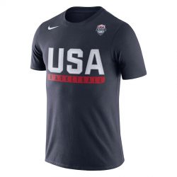 Men’s USA Basketball Nike Navy Practice Dri-FIT T-Shirt
