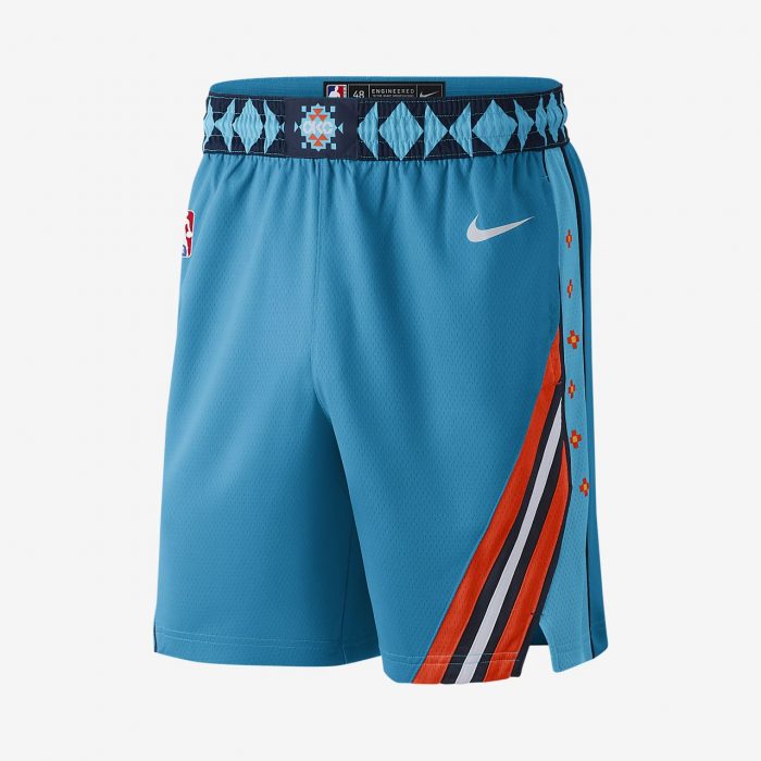 Oklahoma City Thunder City Edition Swingman Men’s Nike NBA Shorts. Nike.com AU