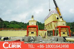 Customer Stone Powder Processing Site—Shanghai Clirik Machinery HGM Grinding Mill