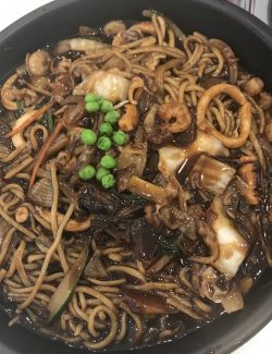 Sura Korean BBQ – dark sauce bean noodle