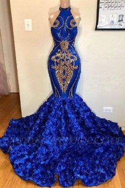 Luxus Abendkleider Lang König Blau | Abiballkleider Günstig Online