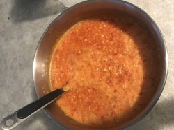 Homemade Chicken rice chilli