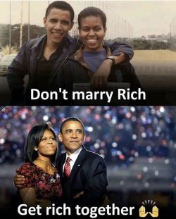 Obama & wife 🥰