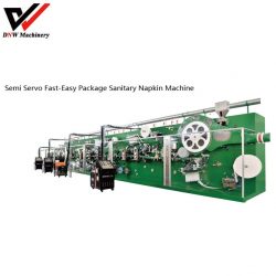 Semi Servo Fast-easy Package Sanitary Napkin Production Line
