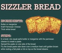 Sizzler bread Recipe