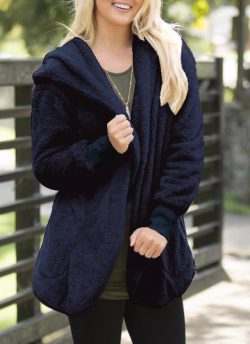 Schlichte Schwarzer Damen Mantel | Mantel Wolle Günstig