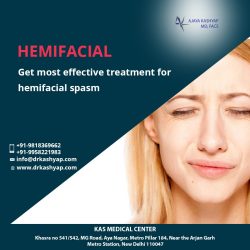 Book an Appointment for Hemifacial Spasm Treatment in Delhi