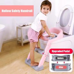 Potty Training Seat With Step Stool Ladder For Boys and Girls – BigBoomidea