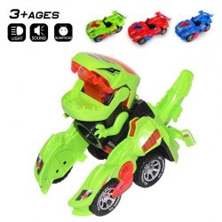 Transforming Dinosaur LED Car – BigBoomidea