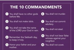 Ten Commandments 🙏