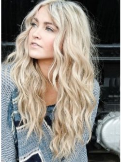 Hot Selling Long Wavy Blonde Human Hair Lace Front Wig|Yneed