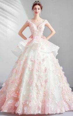 Formaldressau Pink Princess Formal Dress A line Ball Gowns Online AU