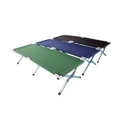Ultralight Folding Cot Aluminum Camping Cot Hiking and Travel with Carry Bag