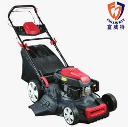 Fullwatt 20″ Lawn Mower Self-propelled Central Height Adjustment 4 in 1 Petrol Rotary (144cc)