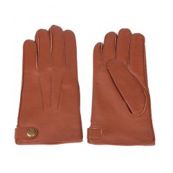 Sustainable material mens leather gloves fashion & warm