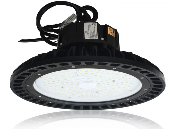 150 Watt LED High Bay UFO Corvus Series Lights – 21,000 Lumen – 3.3ft cord – 5 ...