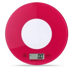 JW-202 High Precision Round Household Glass Kitchen Scale