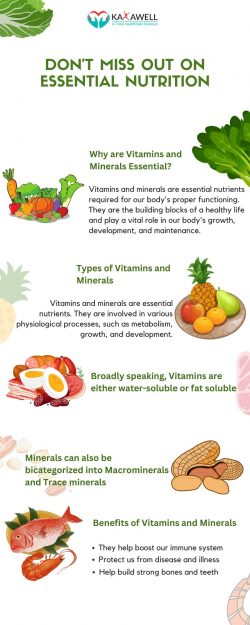 Why are Vitamins and Minerals Essential?