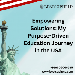 Empowering Solutions: My Purpose-Driven Education Journey in the USA