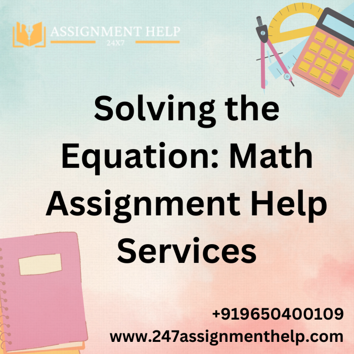 Solving the Equation: Math Assignment Help Services