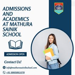 Admissions and Academics at Mathura Sainik School