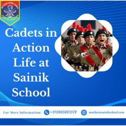 Cadets in Action Life at Sainik School