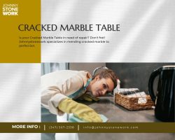 Contact us and you’ll know how to repair damaged marble surface