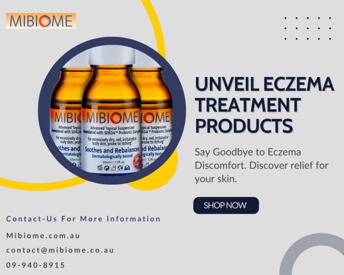 Top Eczema Treatment Products Available in Australia