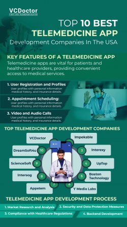 Top 10 Best Telemedicine App Development Companies In The USA