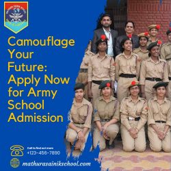 Camouflage Your Future: Apply Now for Army School Admission