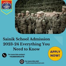 Sainik School Admission 2023-24 Everything You Need to Know