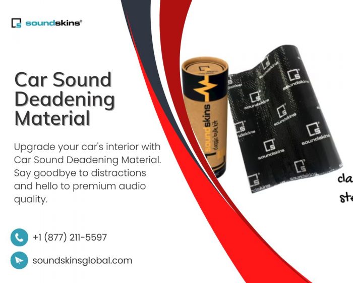 Buy Car Sound Deadening Material for a wonderful driving experience