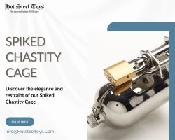 Embrace Chastity with the Intense Spiked Chastity Cage