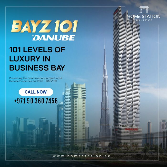 Bayz 101 By DANUBE at Business Bay, Dubai
