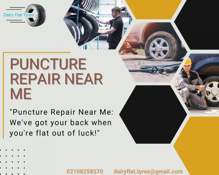 Rely on Dairy Flat Tyres when looking for Puncture Repair near me