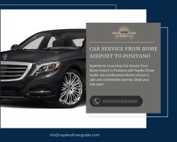 Book private Car Service From Rome Airport To Positano